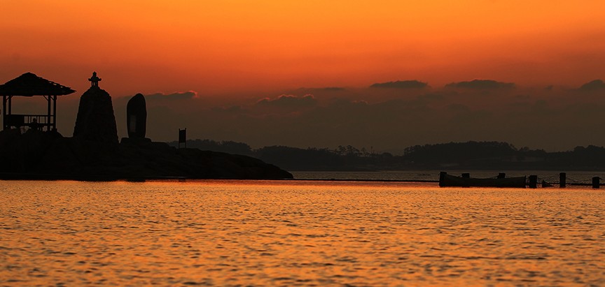 [전남 함평 가볼만한곳 함평만 낙조(돌머리해수욕장)] 함평 여행 추천