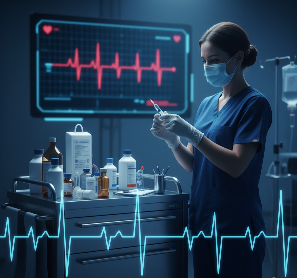 응급 카트 필수 약물 10가지