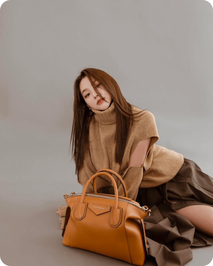 강미나-지방시-핸드백-광고화보