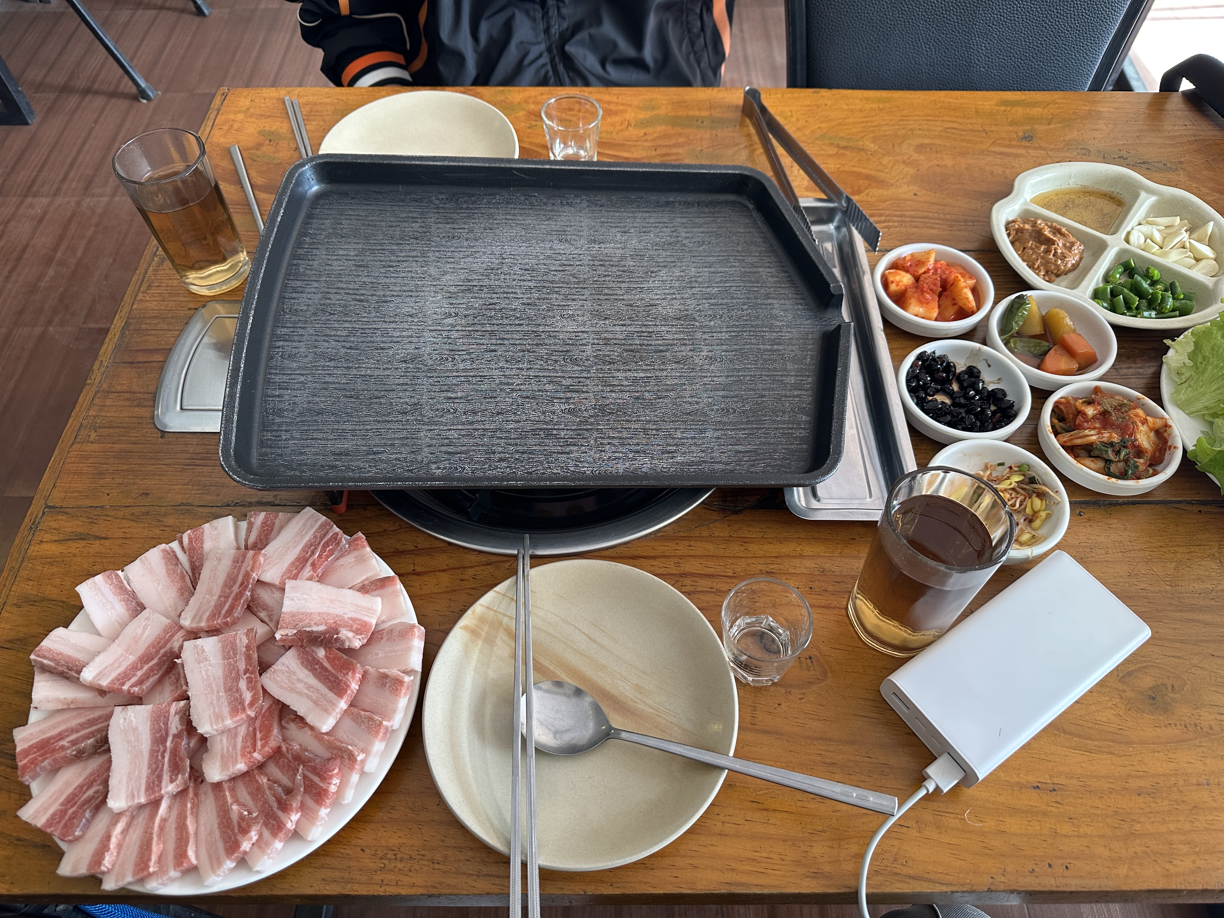 전체적인 상차림