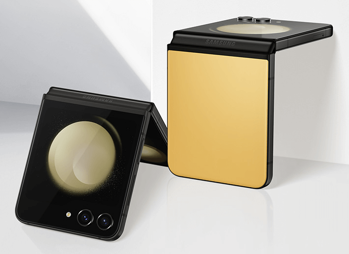 갤럭시Z 플립5 (삼성닷컴/삼성 강남 전용 컬러) 옐로우