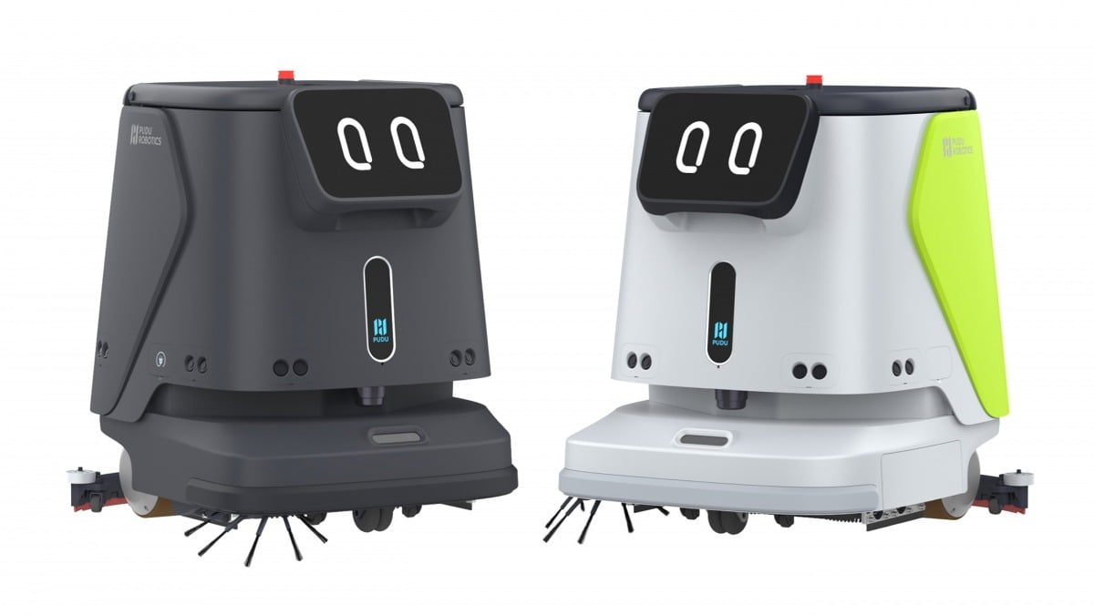 TXR로보틱스의 산업용 청소로봇 ‘SLEEK T7’.