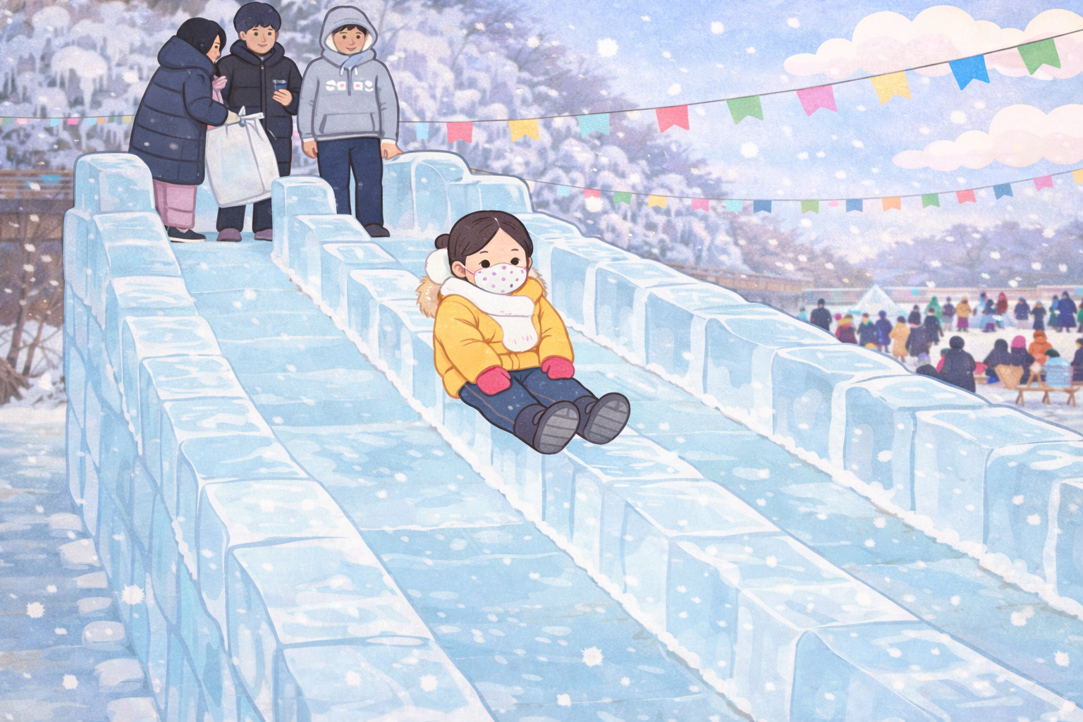 안동 암산얼음축제