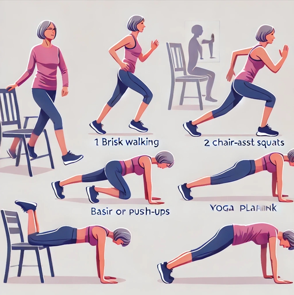 근력운동 스트레칭 운동루틴