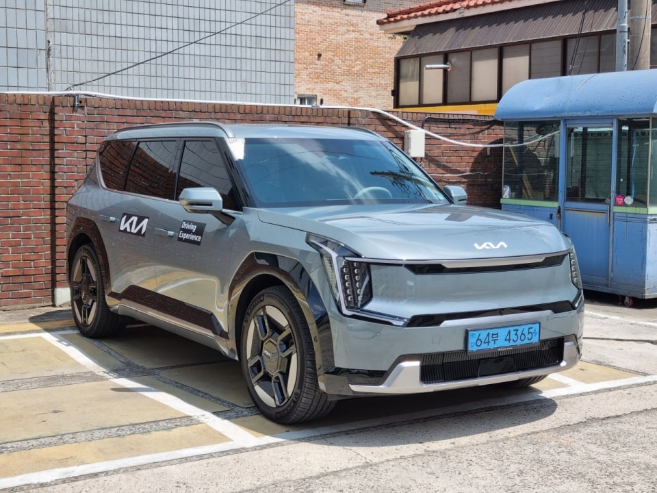 EV9 시승차입니다.