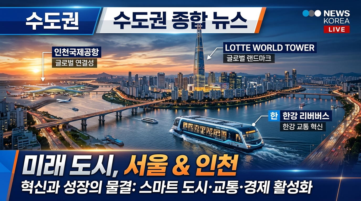 수도권 핵심 뉴스 ❘ 경기 북부 대개발 특별법 발의와 한강 리버버스 인프라 고도화 안내