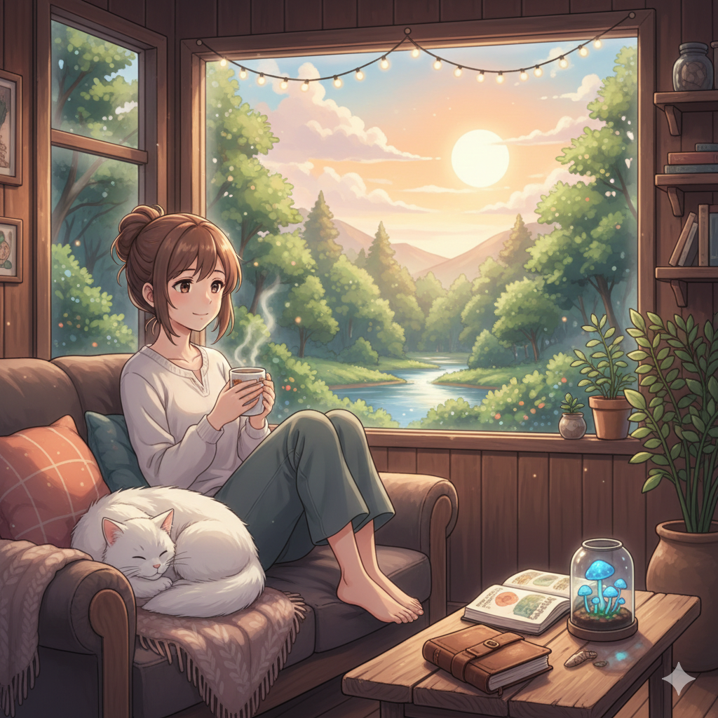 현대인의 지친 일상을 위로하는 힐링 애니