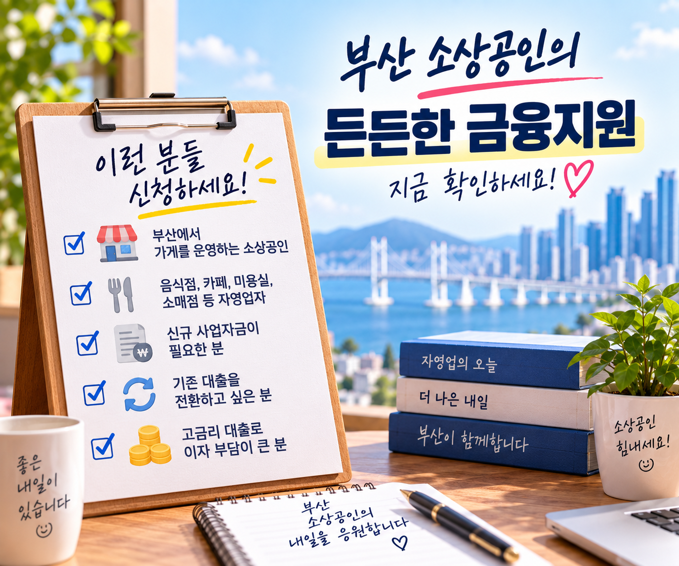 부산 소상공인 저리대출 대상