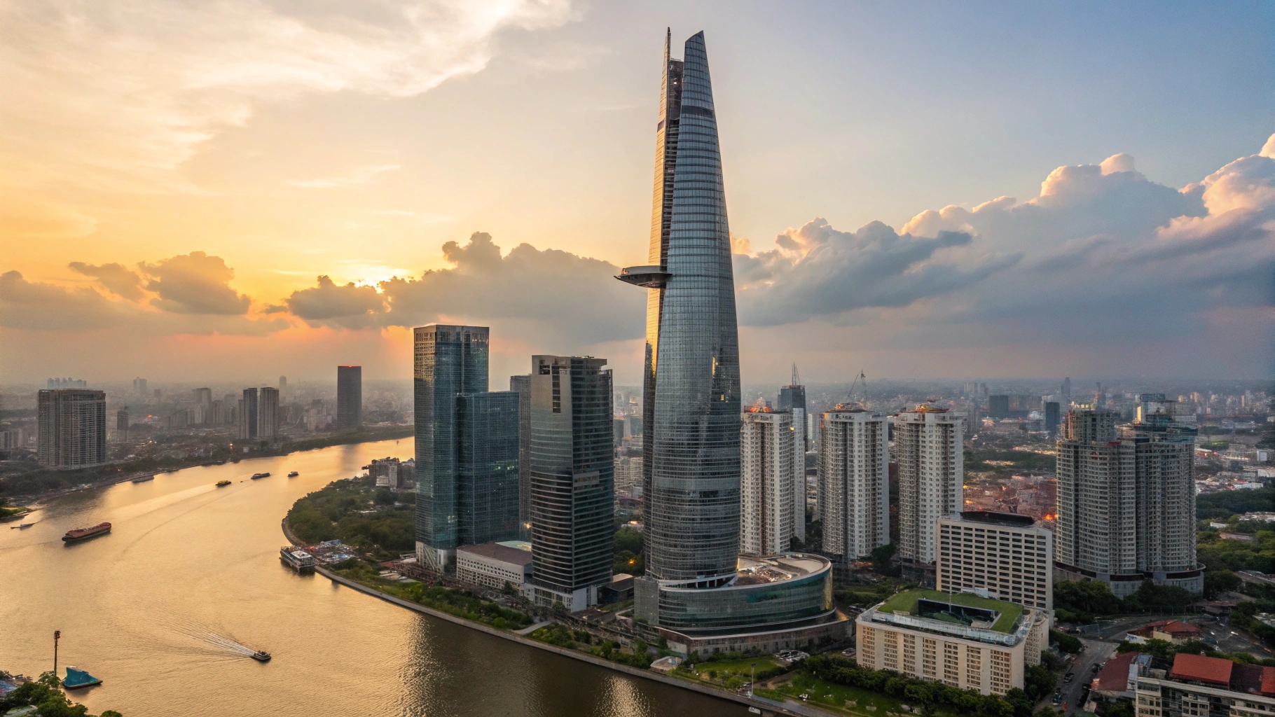 비텍스코 파이낸셜 타워(Bitexco Financial Tower – Skydeck) 관련 사진