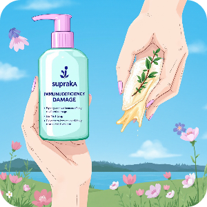 봄철 피부관리 예민 이유중 면역력 저하로 인한 손상 이미지