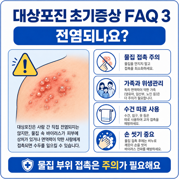 대상포진 초기증상