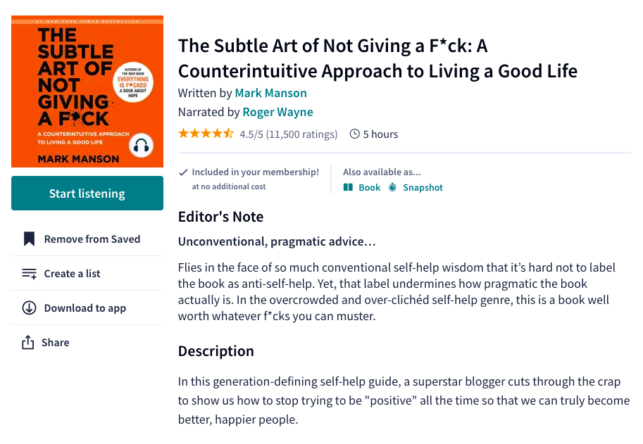 영어원서 오디오북 사이트 추천_9