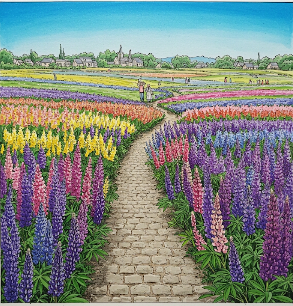 마노르블랑 루피너스 꽃향기축제, 인스타 핫플 & 촬영 팁