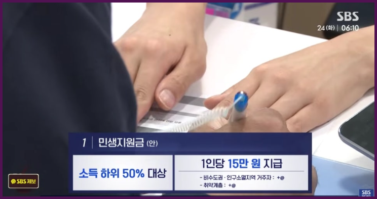 3차 민생지원금 지급 시기 대상 소득 하위 50% 기준 1인당 15만원 연봉 월소득 중위소득 계산 방법 총정리