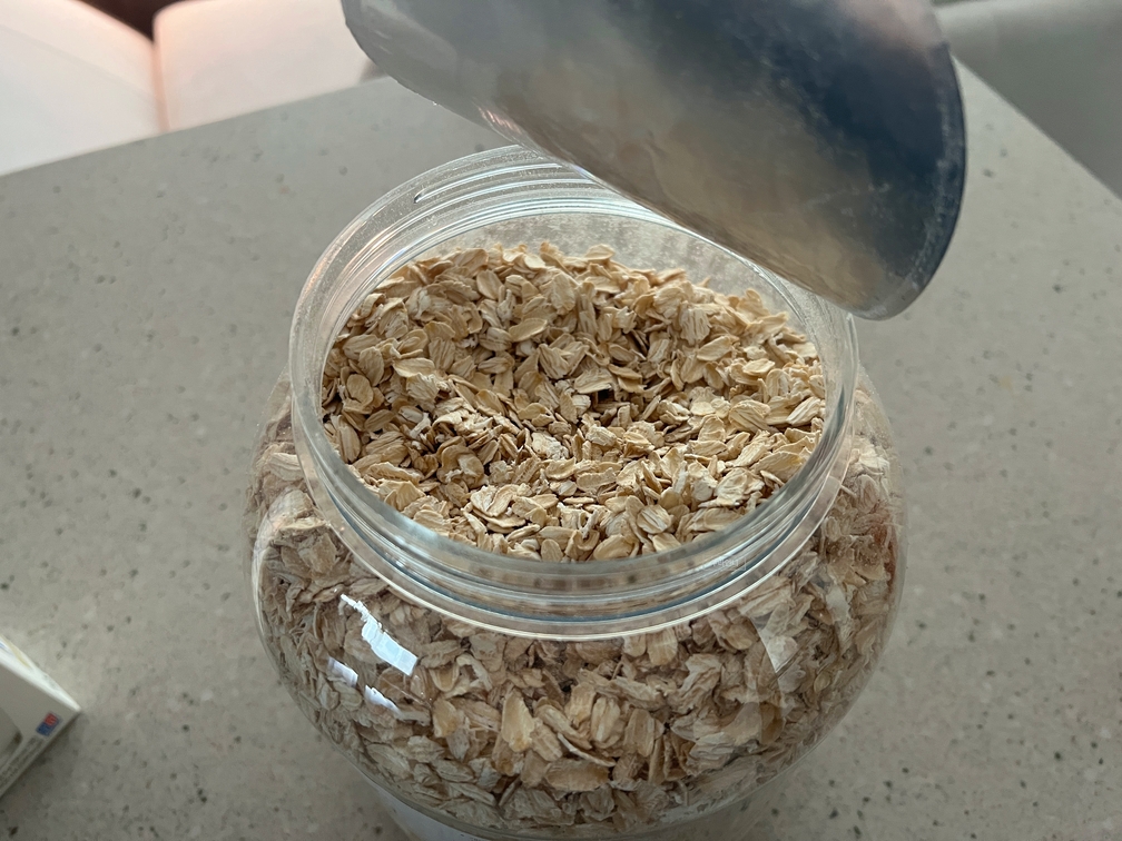 오트밀이에요 인터넷으로 구매했어요