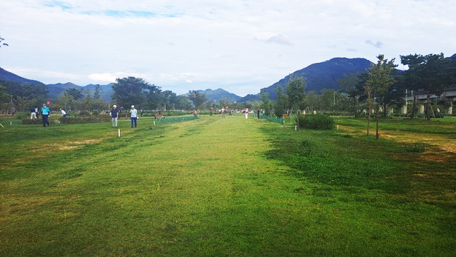 경상남도 양산시 황산파크골프장 소개
