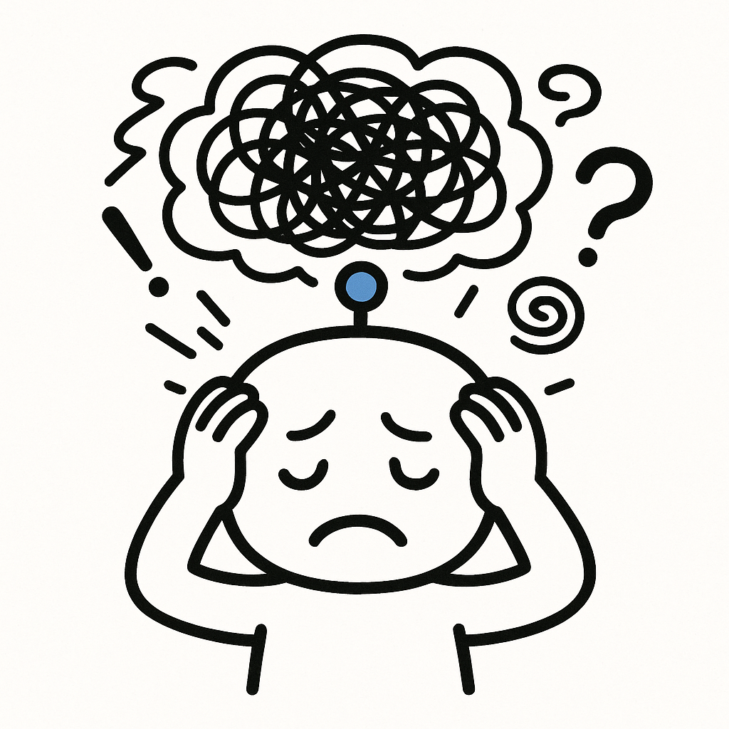 생각을 많이 하는 것이 위험한 이유? 오버싱킹이 우리 몸과 뇌에 미치는 영향