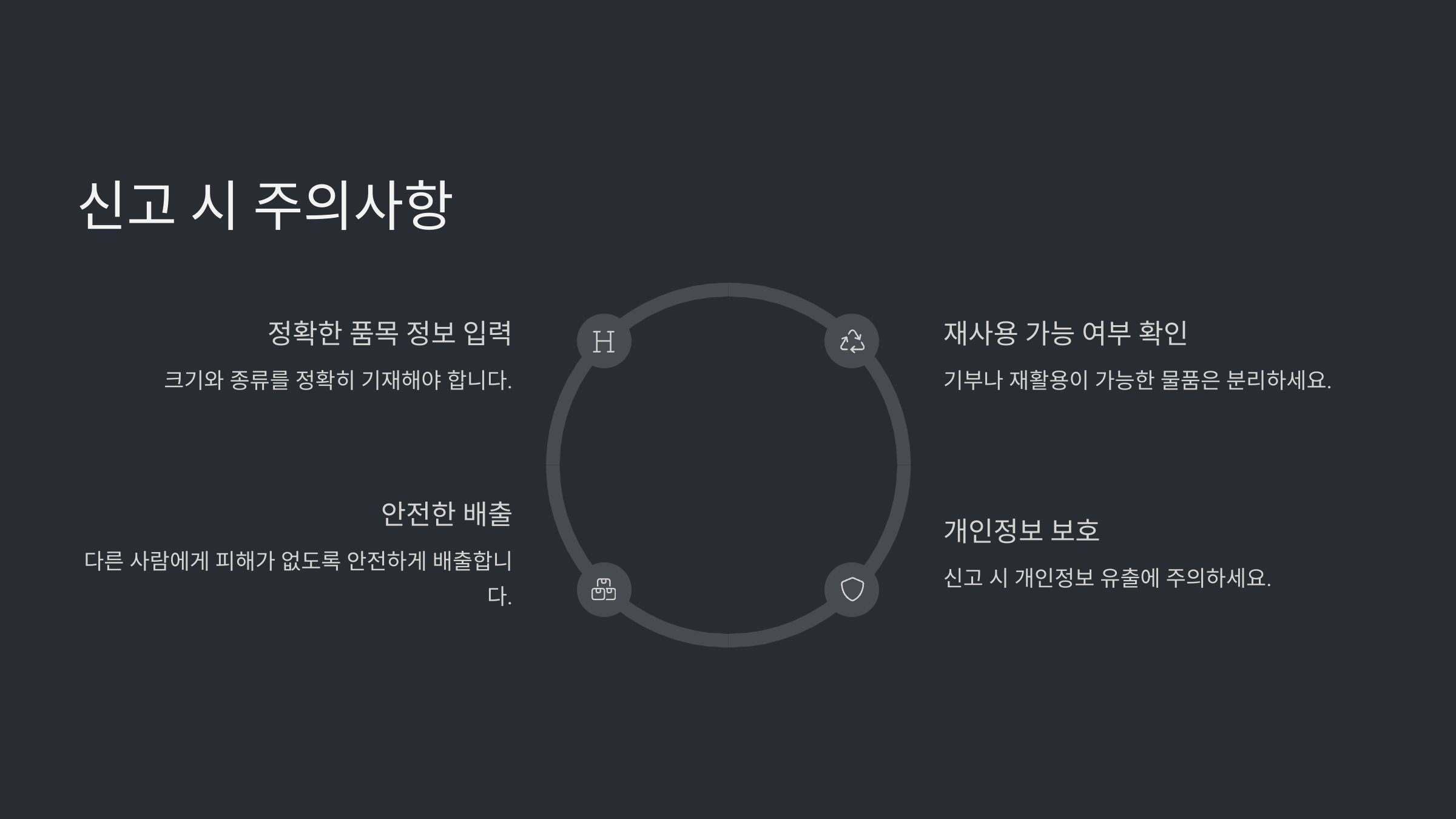 대형폐기물 인터넷 신고 방법과 절차