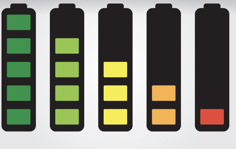 배터리 표시 사진