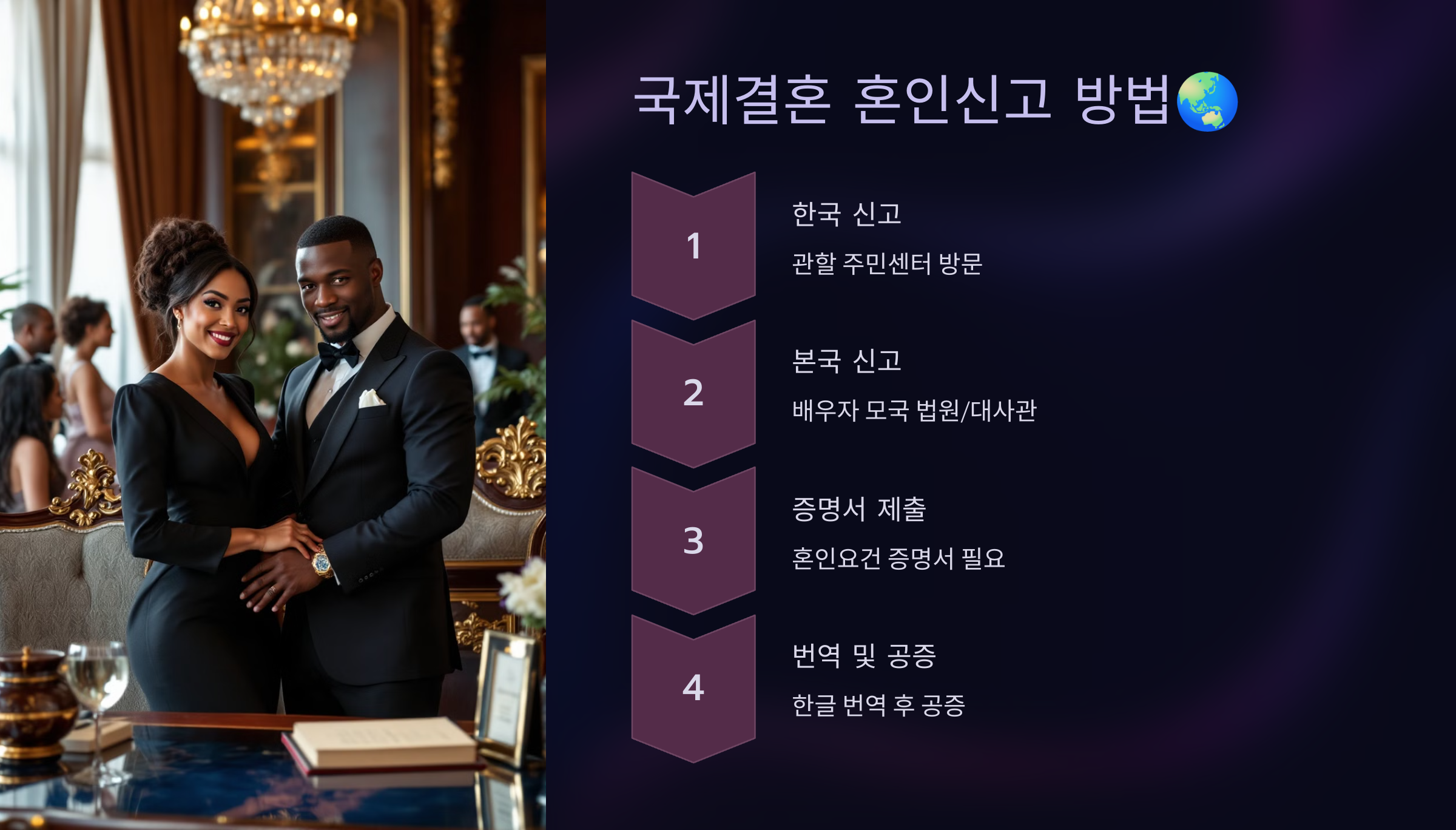 국제결혼 혼인신고 방법