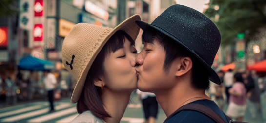 로맨틱한 커플 이미지