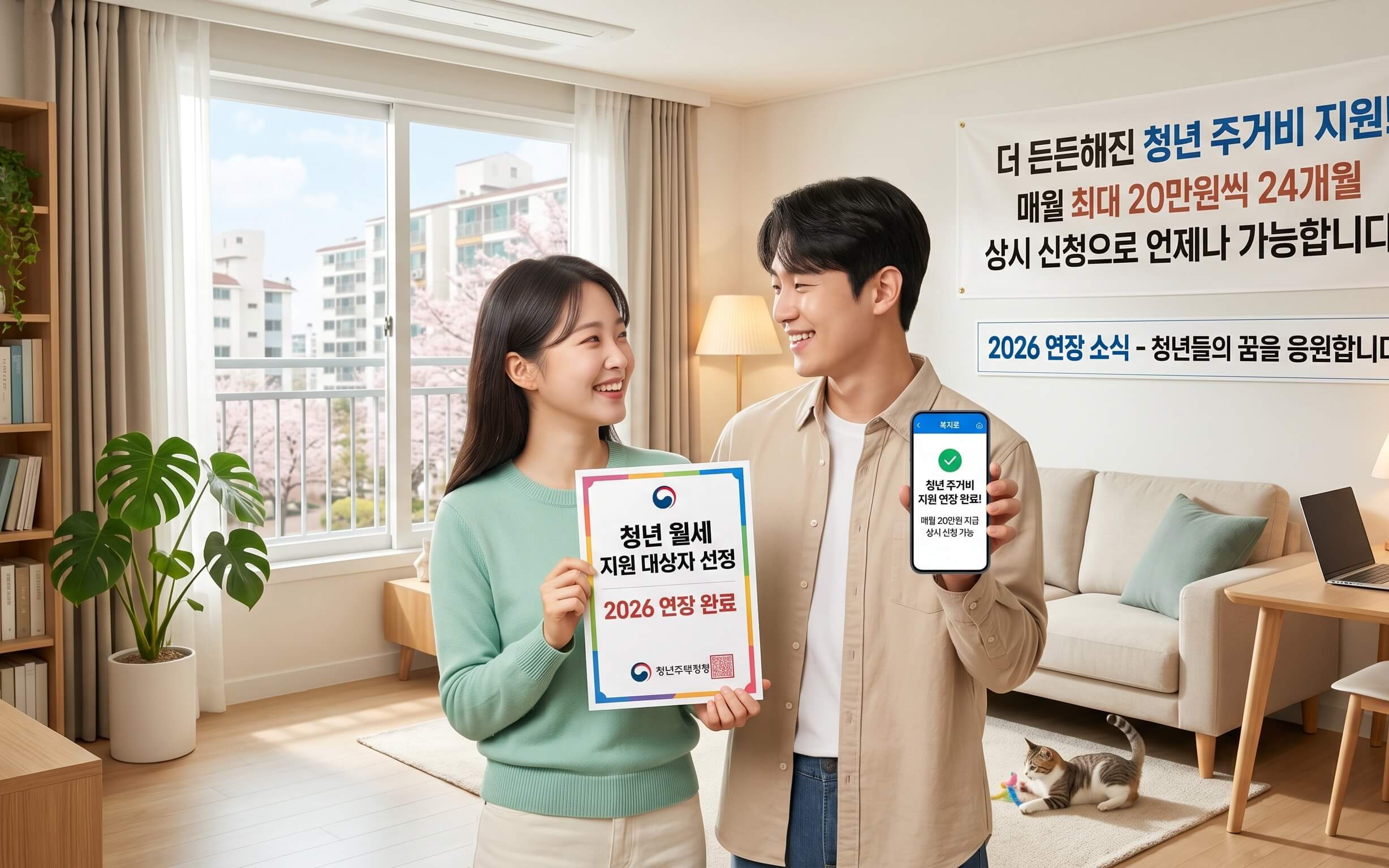 청년 주거비 지원 연장 가이드