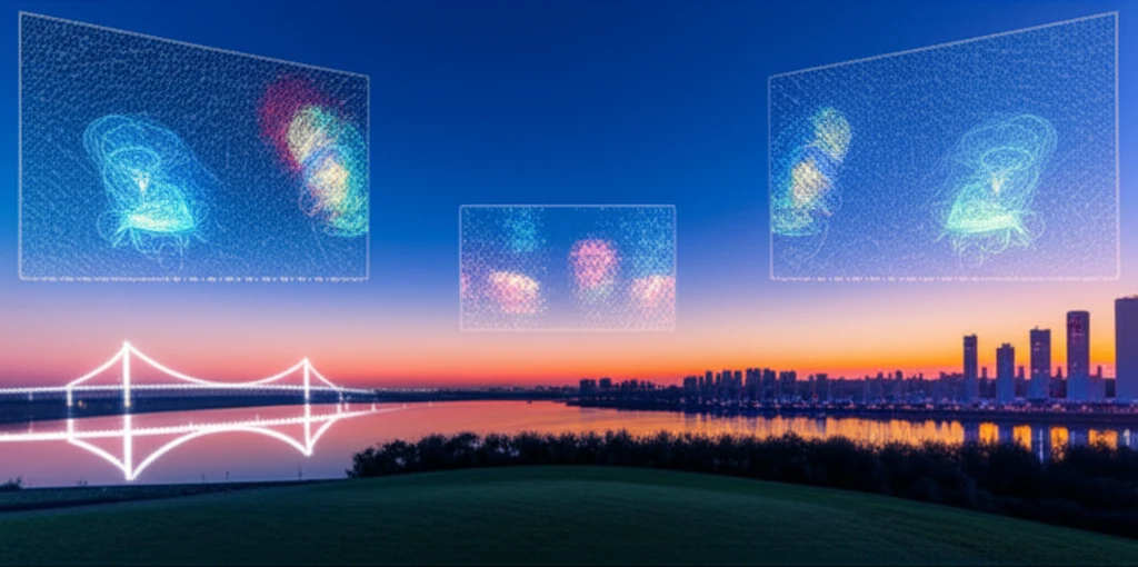 뚝섬 드론 쇼 최고 명당! 청담대교 ..