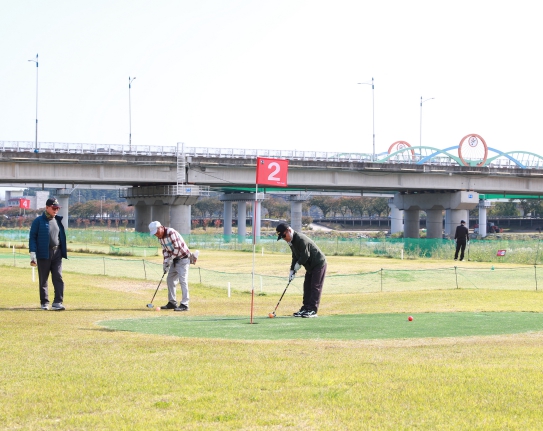 울진파크골프장 (왕피천 파크골프장) 울진군 근남면 수산리 337-4