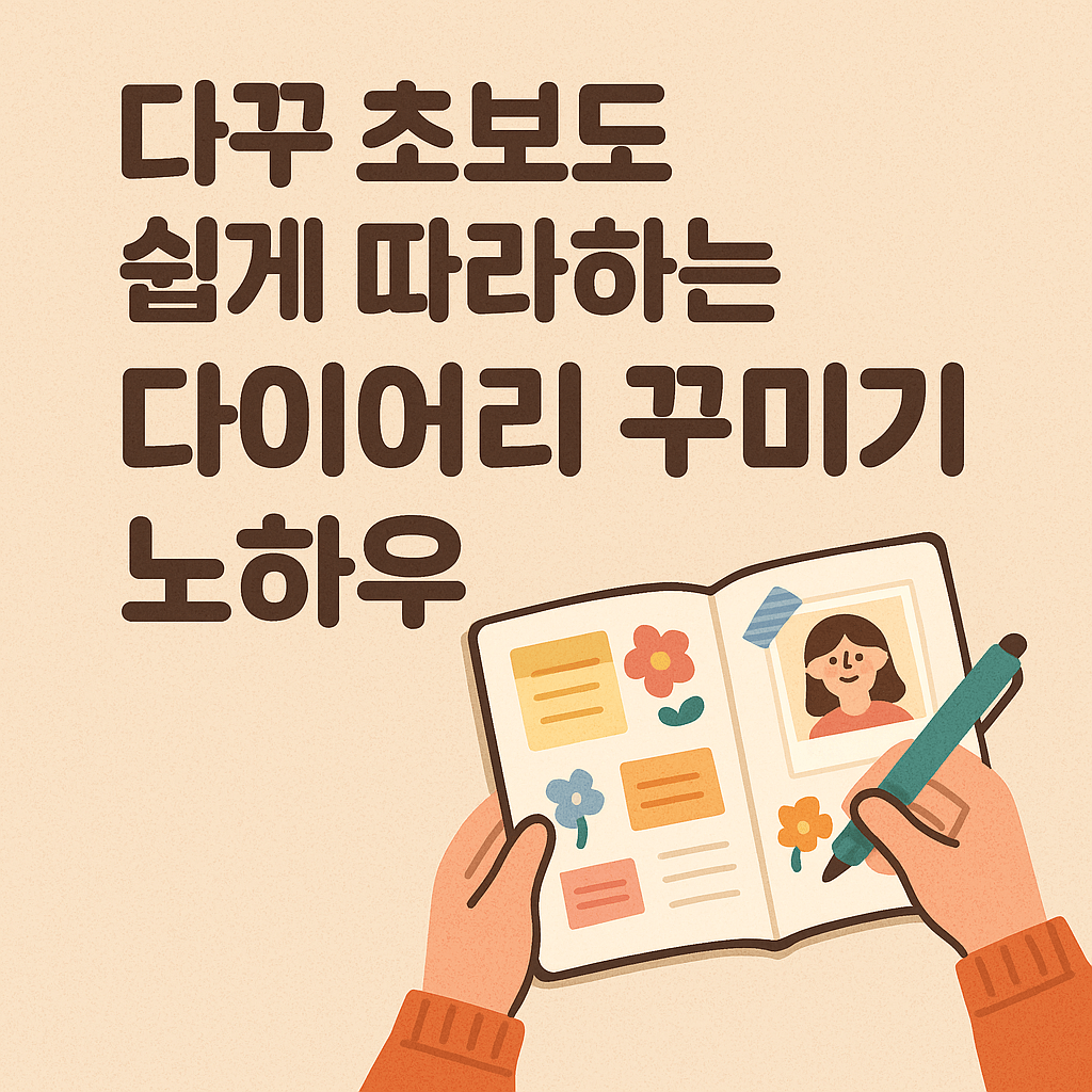 나만의 감성 기록 시작하기 ❘ 다꾸 초보도 쉽게 따라하는 다이어리 꾸미기 노하우