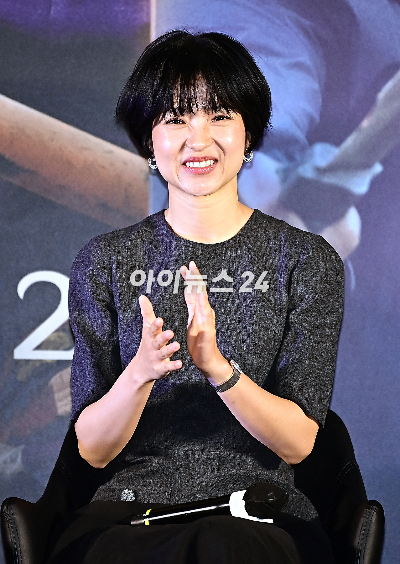 배우 김태리가 22일 오전 서울 용산구 CGV 용산아이파크몰에서 열린 영화 '외계+인 2부' 제작보고회에서 포토타임을 갖고 있다. [사진=곽영래 기자]