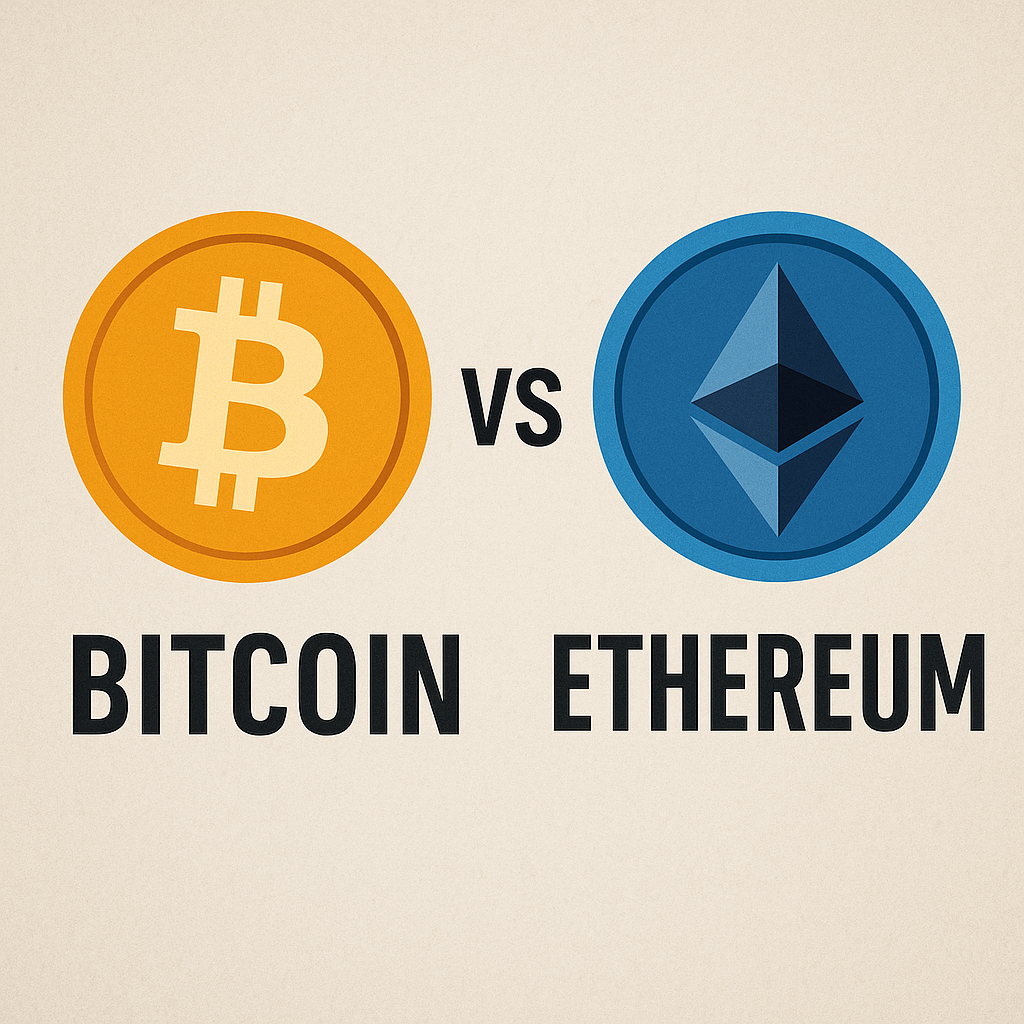Bitcoin vs Ethereum