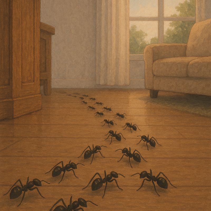 개미 나오는 꿈, 부지런함의 상징?