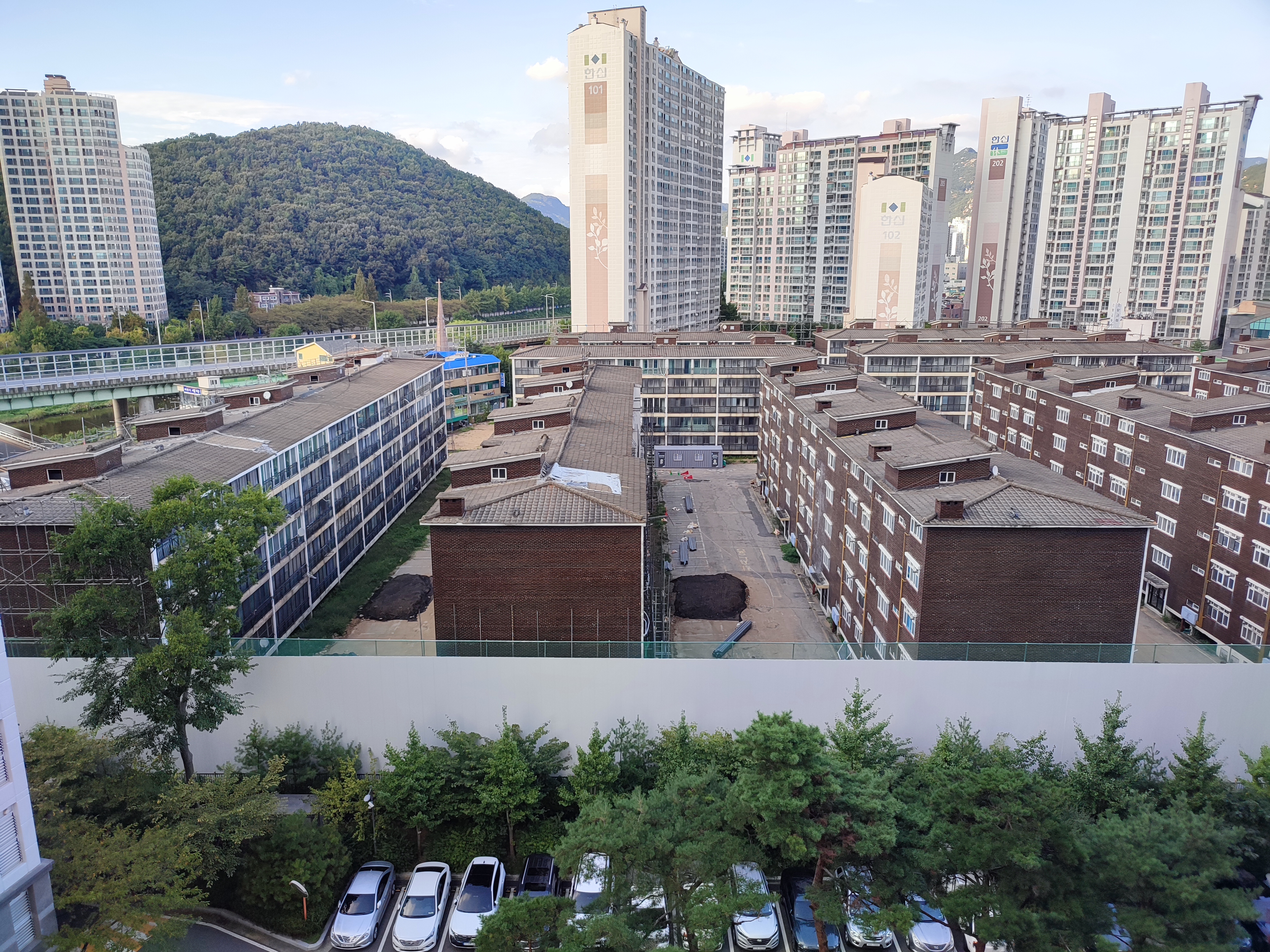 박달동 신한아파트 재건축 현장 사진 2024/09/18