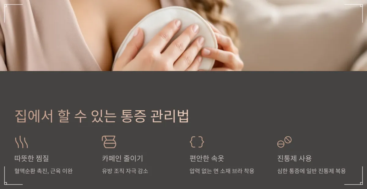 유방통증-관리법