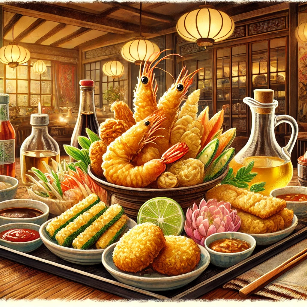 주부들을 위한 황금튀김 레시피