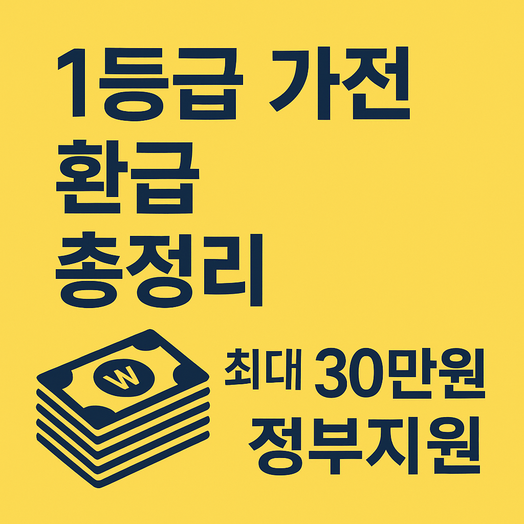 1등급가전제품환급