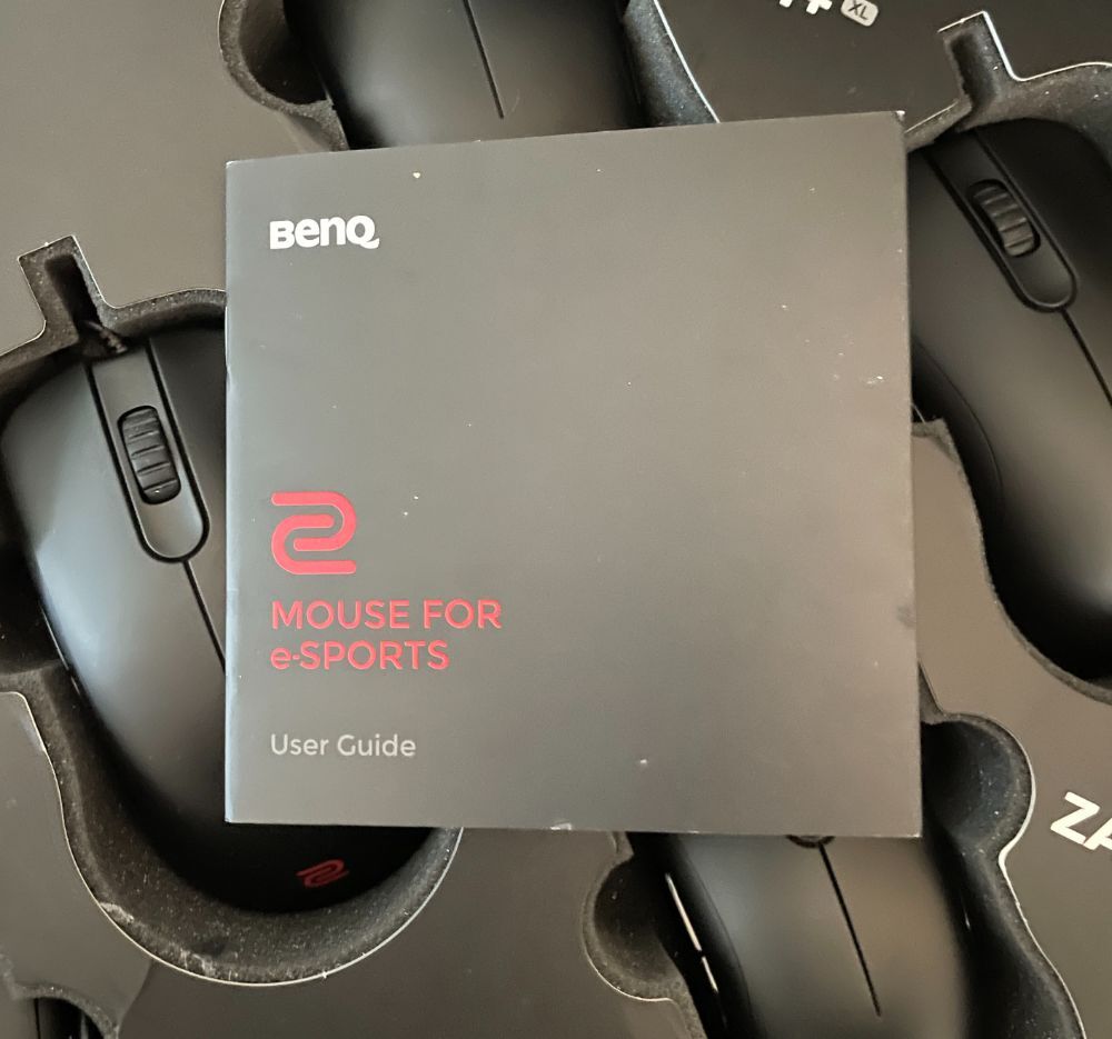 BenQ Zowie ZA12-B 마우스 리뷰