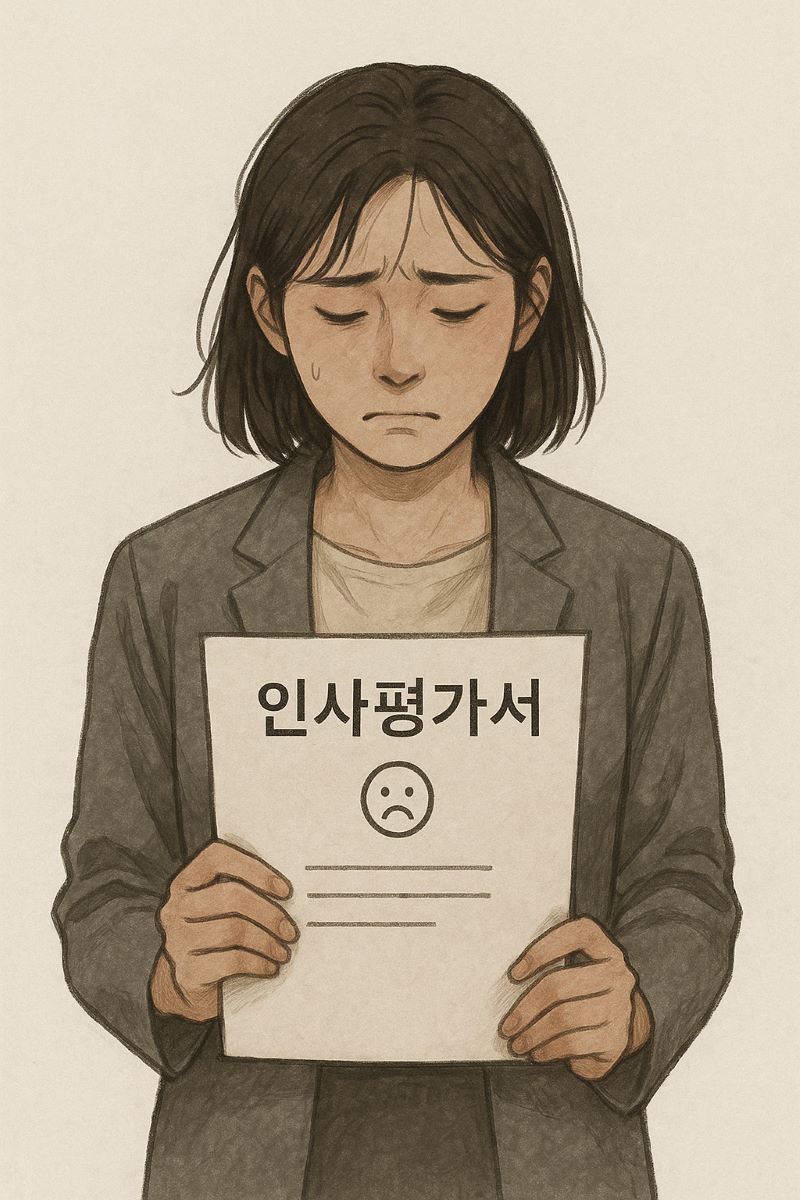 인사평가에 실망하는 꿈 – 외부 시선의 불안