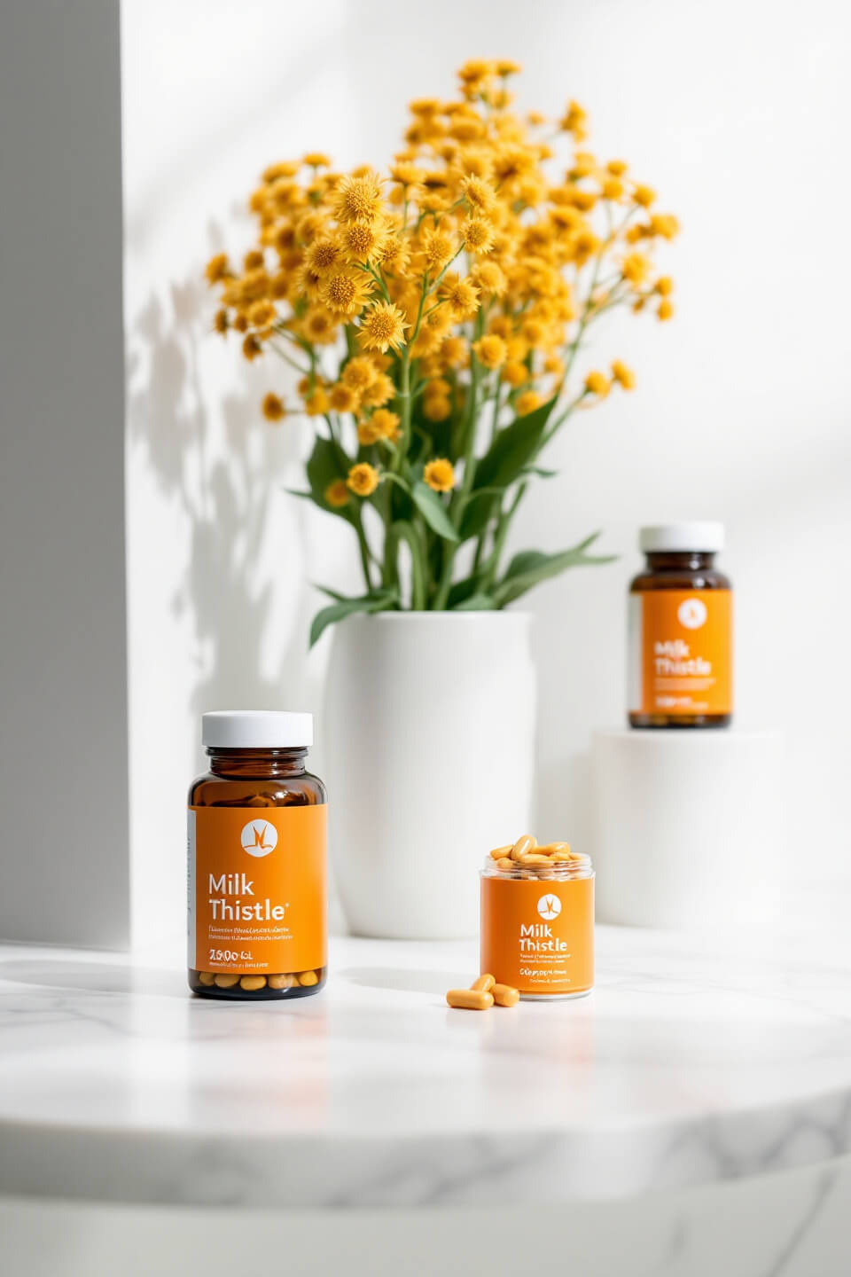 밀크씨슬 사진입니다.