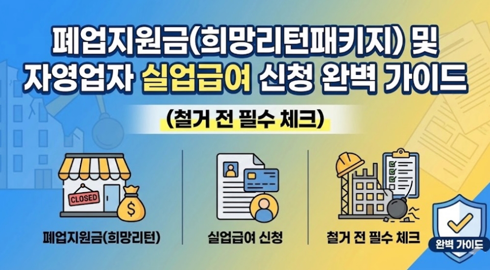 폐업지원금-및-자영업자-실업급여-신청