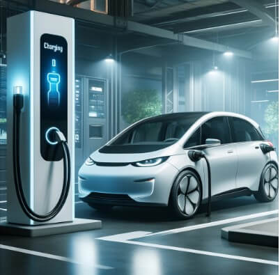 충전중인 전기차