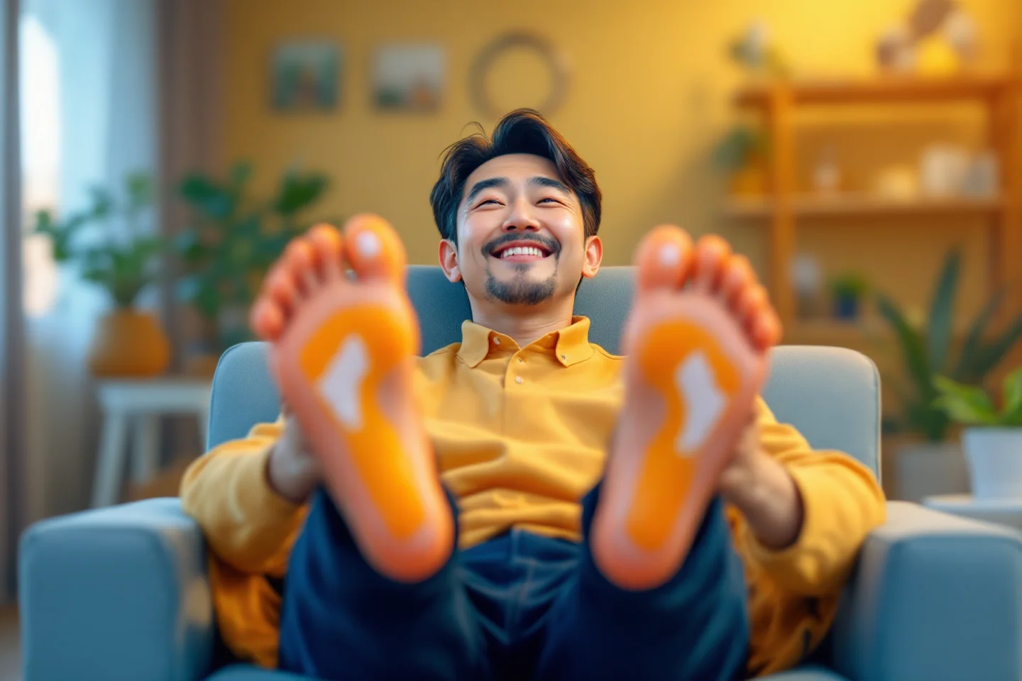 퇴근 후 붓고 아픈 발? 발바닥 파스 한 장으로 피로 싹! 회복 루틴 공개