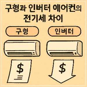 구형과 인버터 에어컨의 전기세 차이