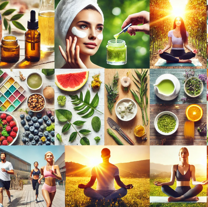 건강한피부, 생활습관 관련 사진