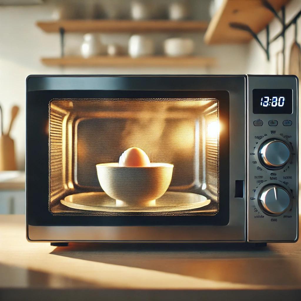 전자레인지 계란 삶기
