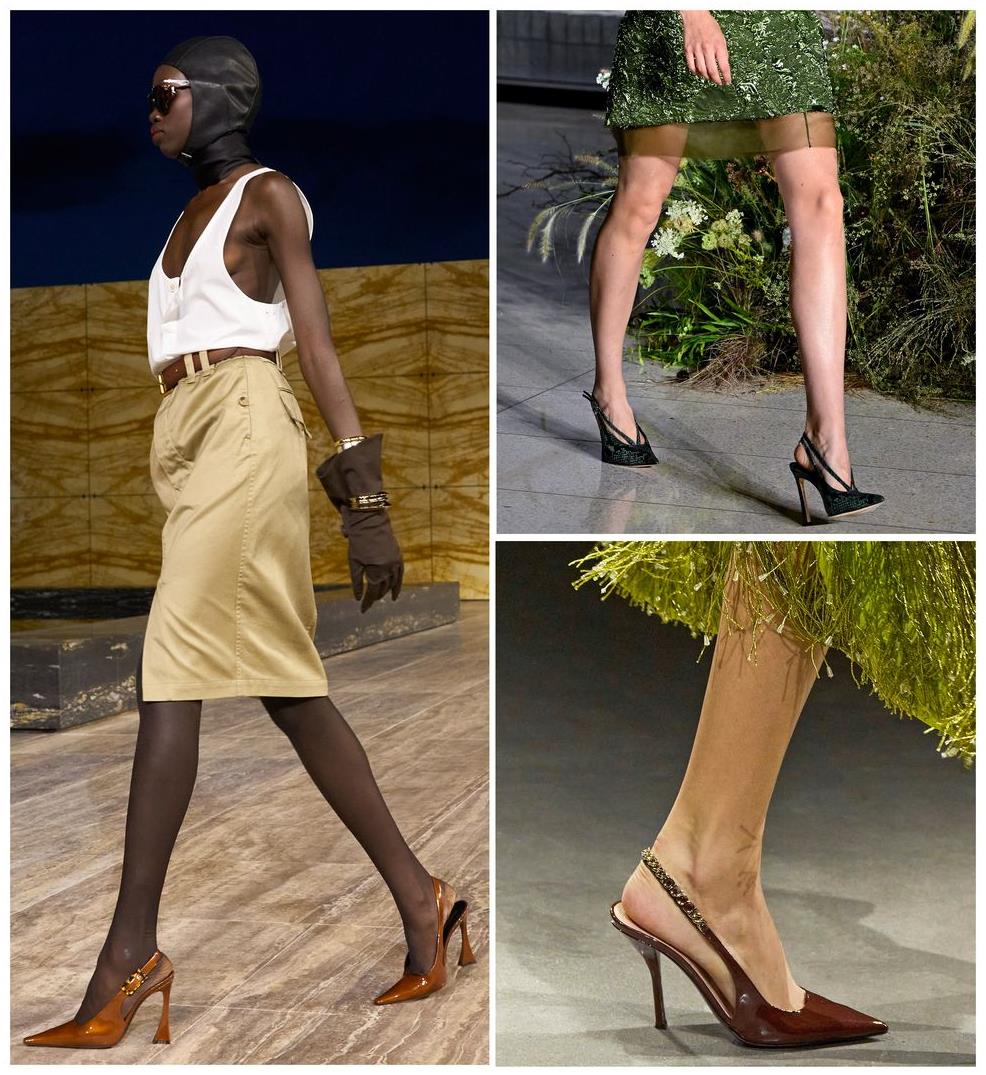 2024년 봄 신발 트랜드 : 슬링백