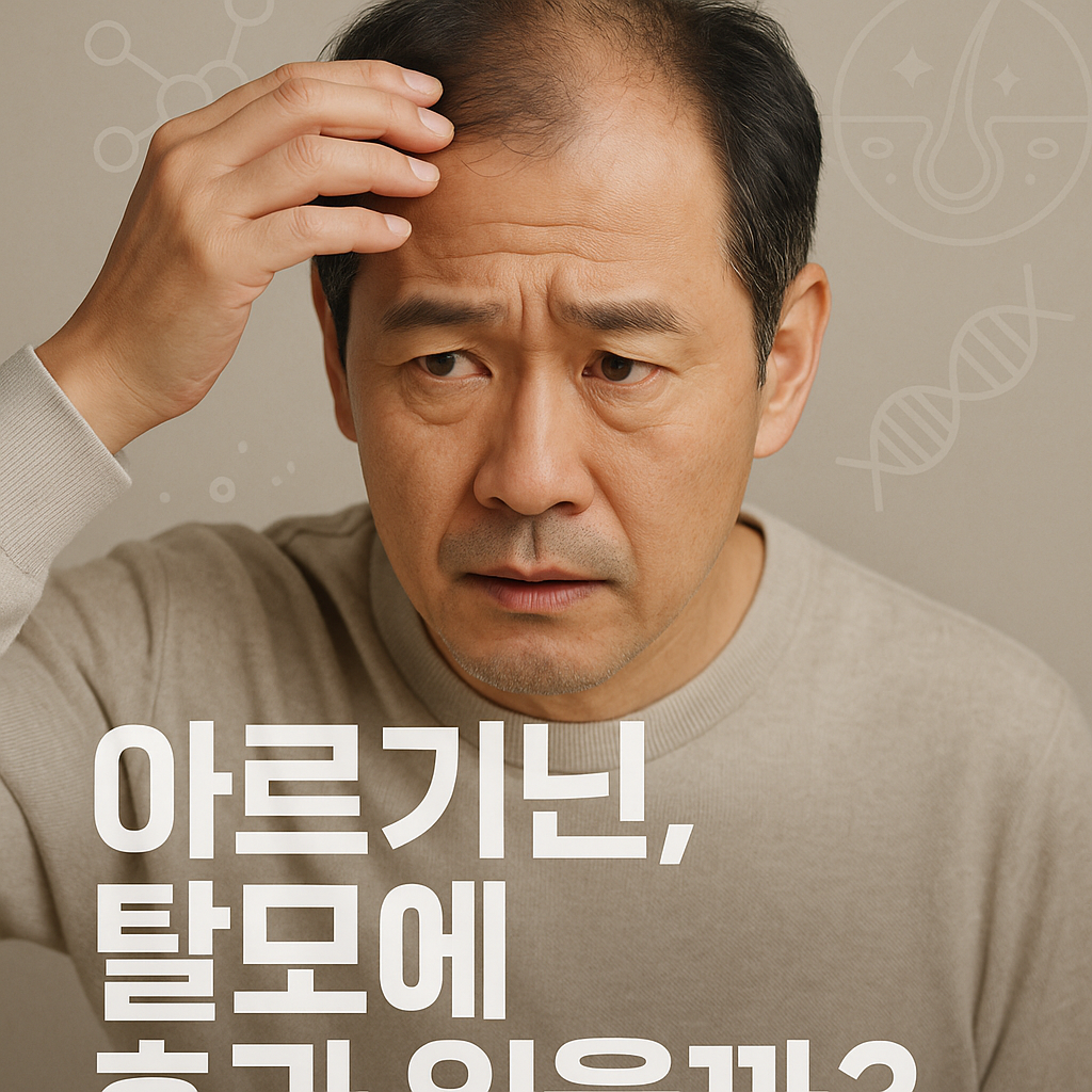 아르기닌, 정말 탈모에 효과 있을까? 과학으로 따져본 진실 (2025 최신 정리)