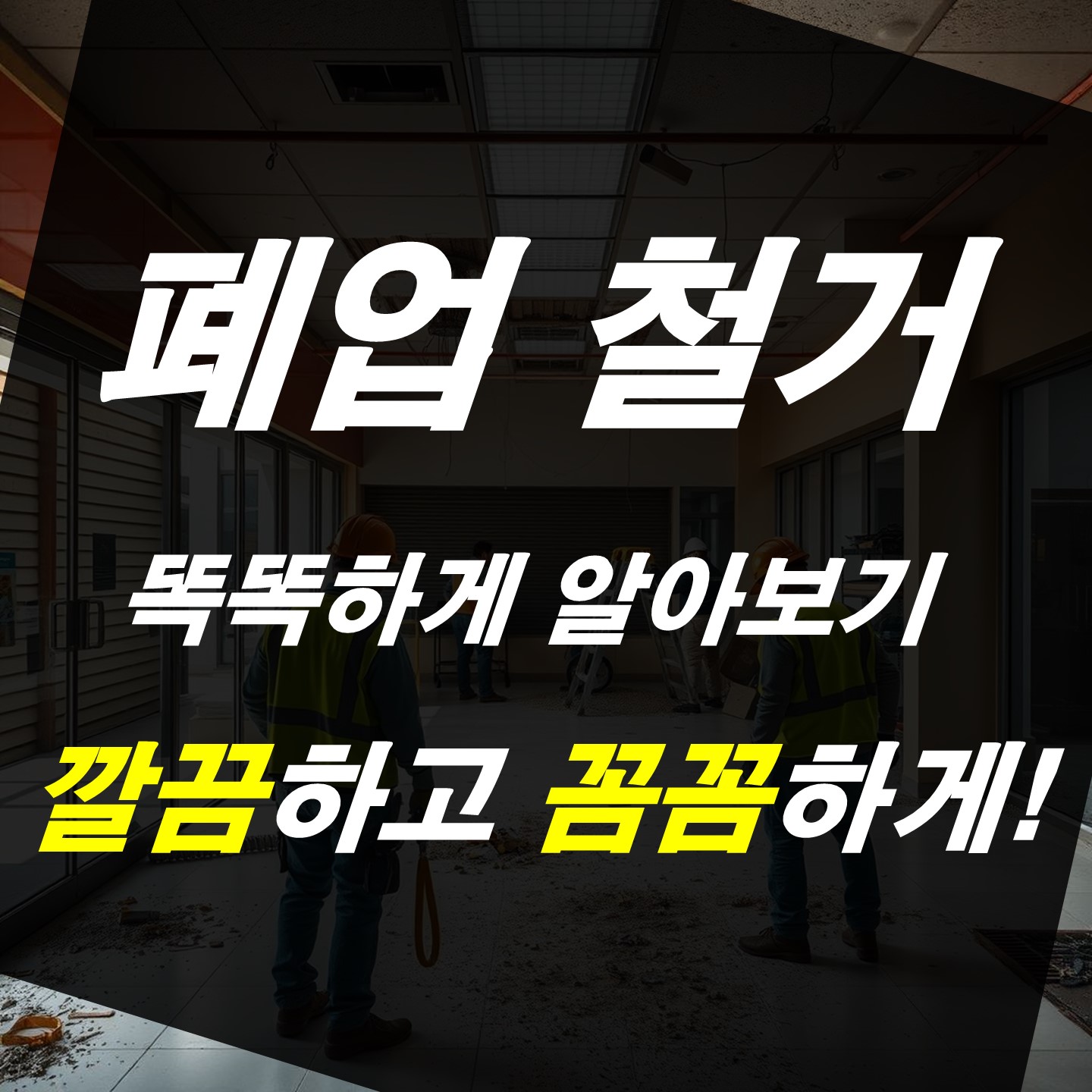 구리 철거 현장 사례