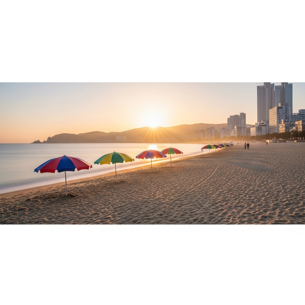 🌊 해운대 파라솔 명당 잡는 법 총정리! 아침 몇 시에 가야 여유로울까?