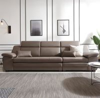 삼익가구 [삼익가구]코모도 천연소가죽 4인용 소파(스툴제외) 소가죽소파